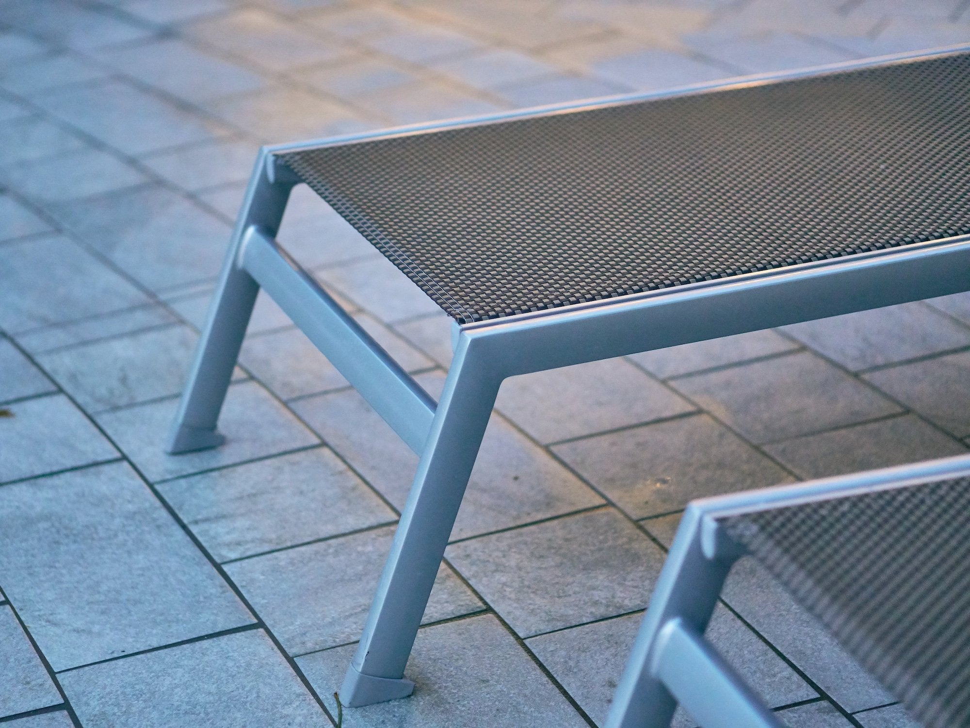 How do you clean plastic mesh patio furniture?