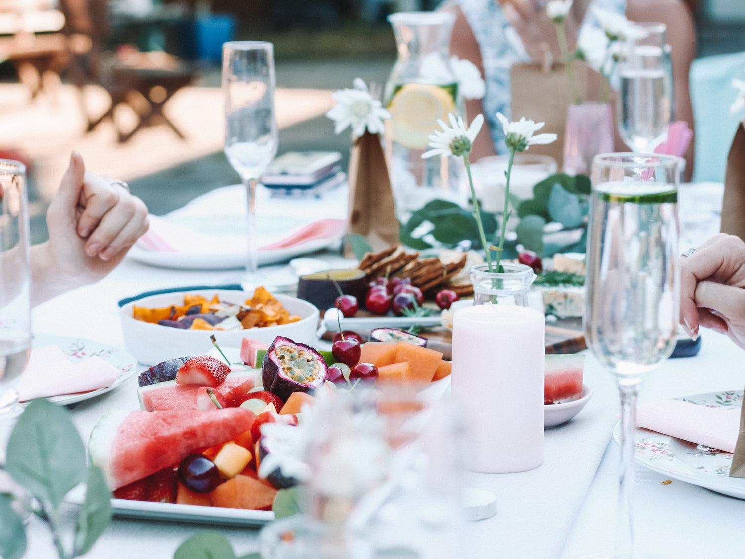 How to get your patio table ready for a garden party