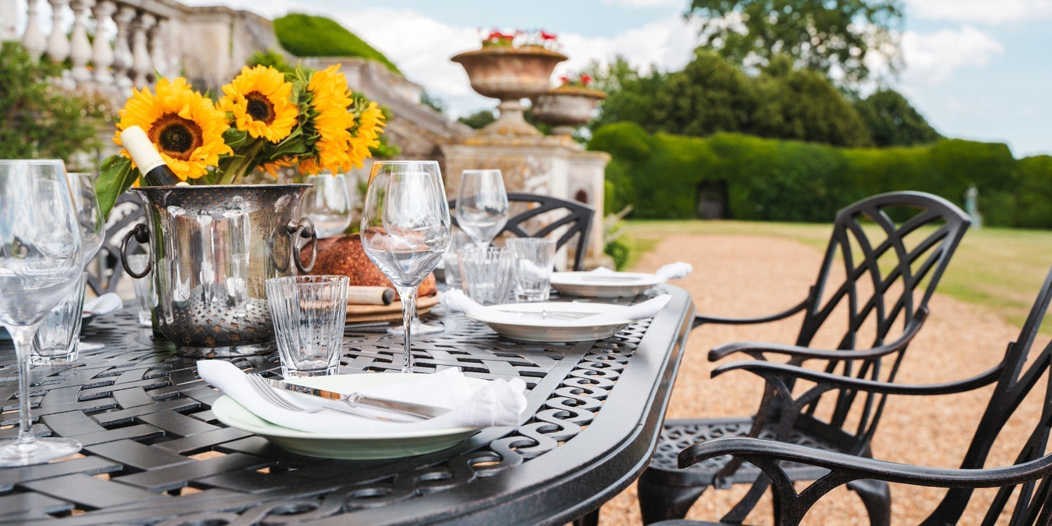 The art of outdoor table setting: Lazy Susan's tips for hosting alfresco