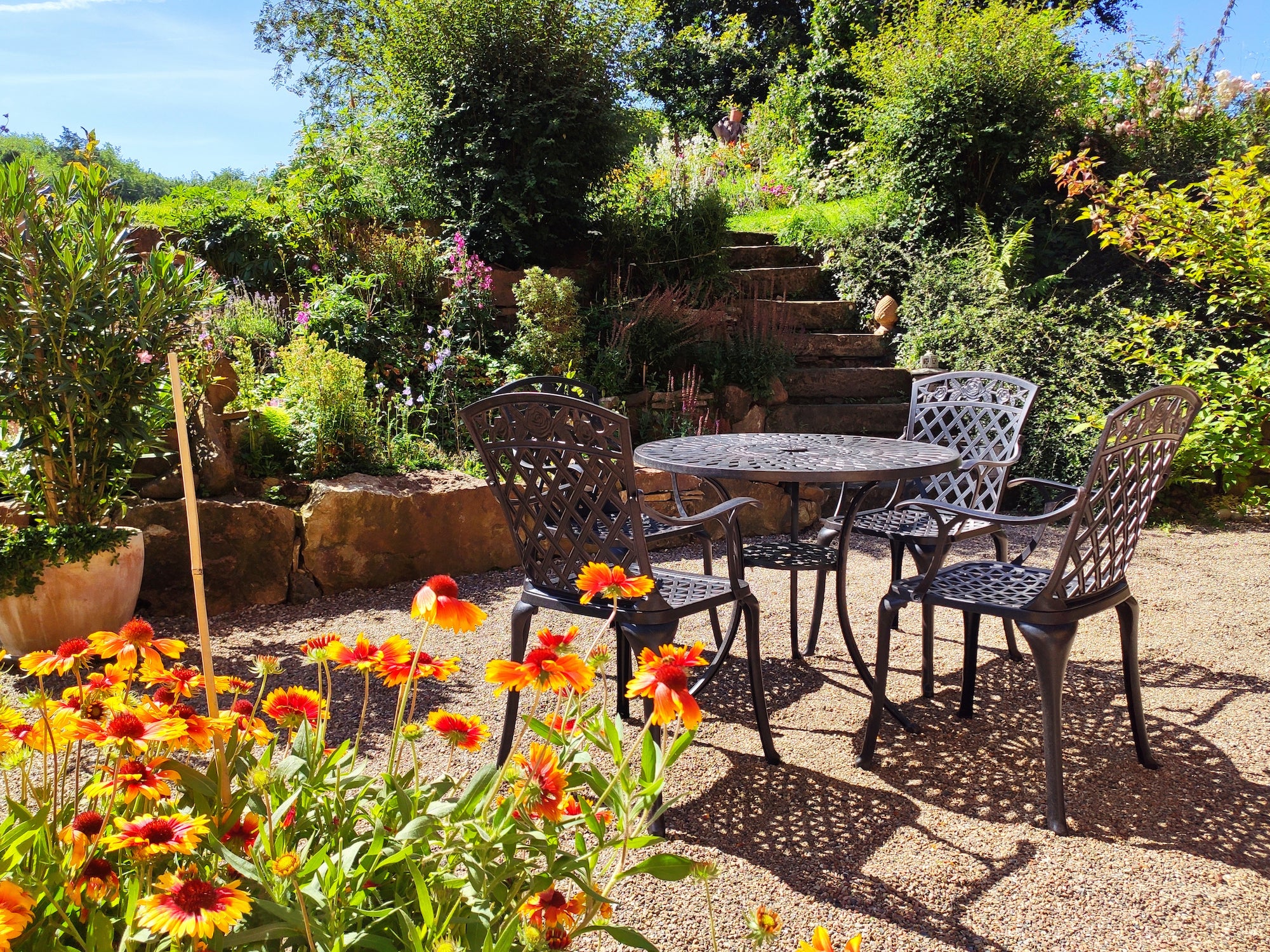 The latest black garden furniture trends for Summer 23