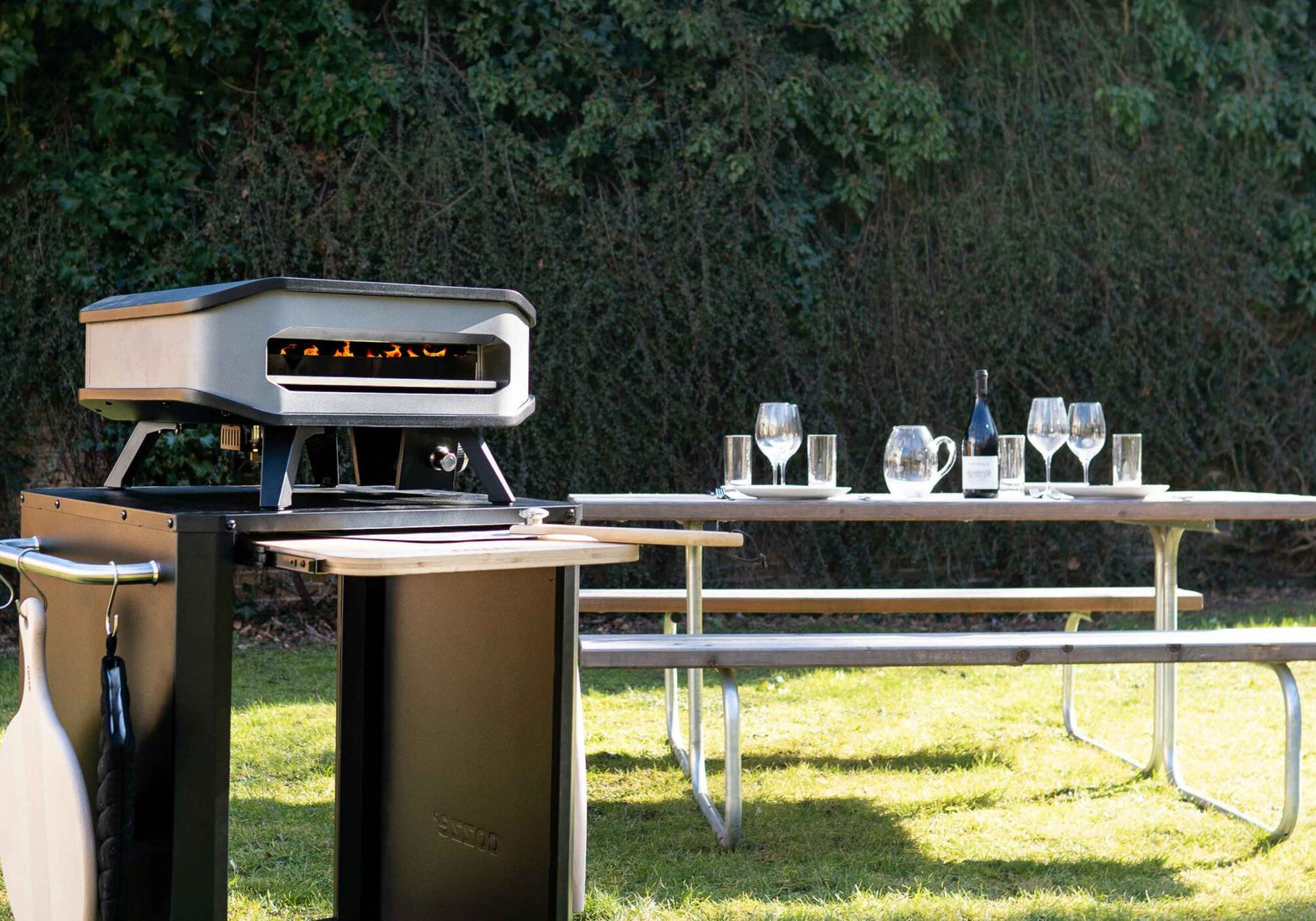 The new outdoor cooking range from Lazy Susan