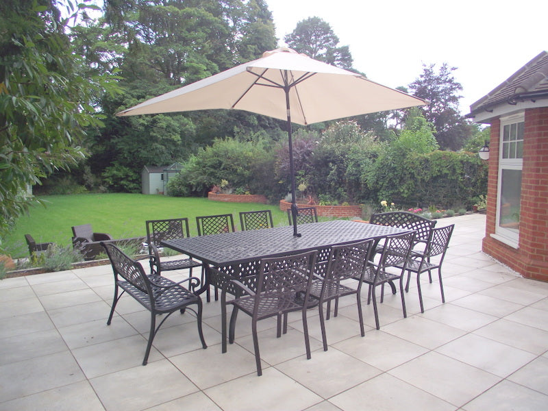 Metal garden furniture is the ideal choice for your patio