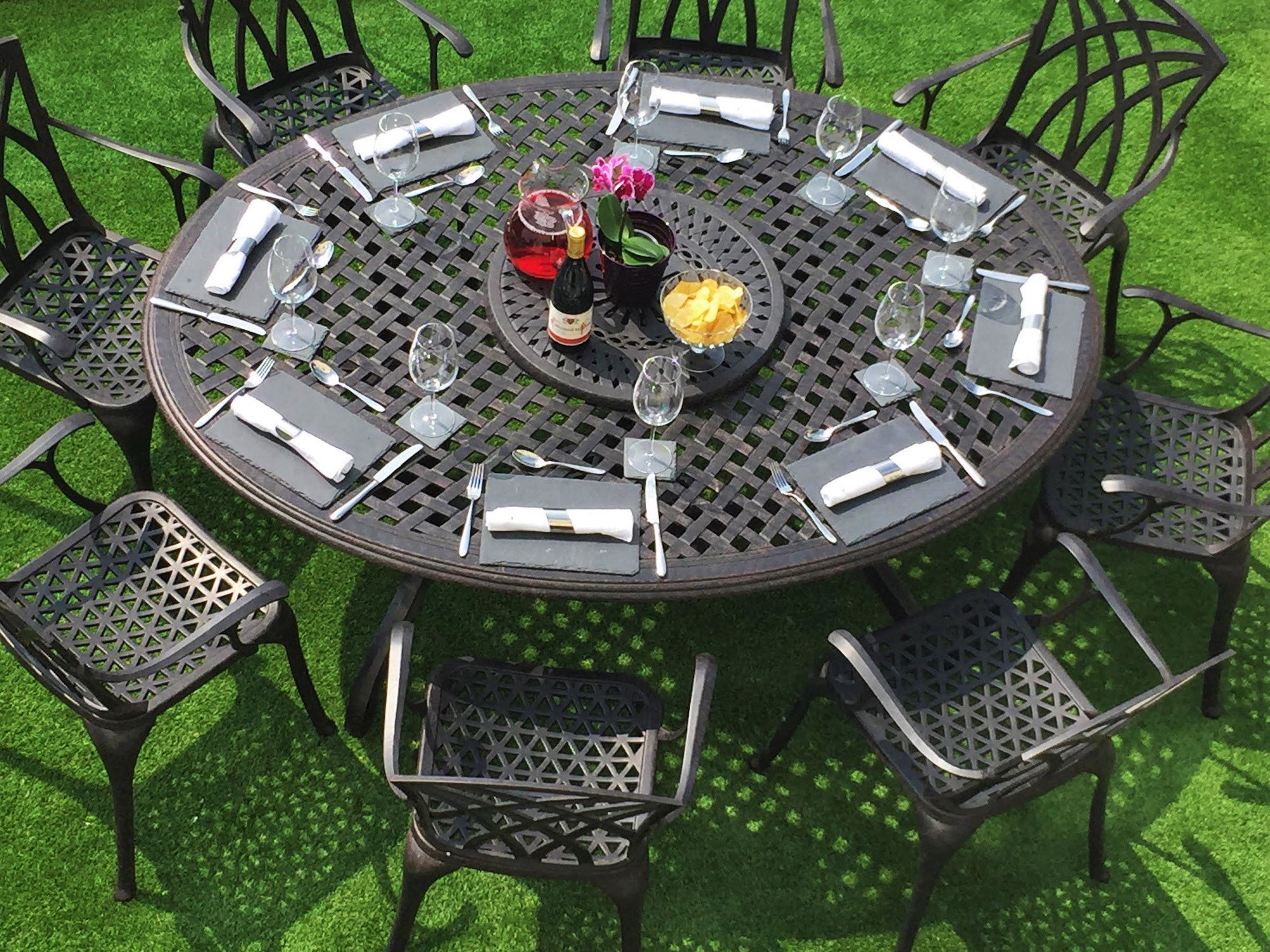 How to make your own outdoor table placemats and coasters