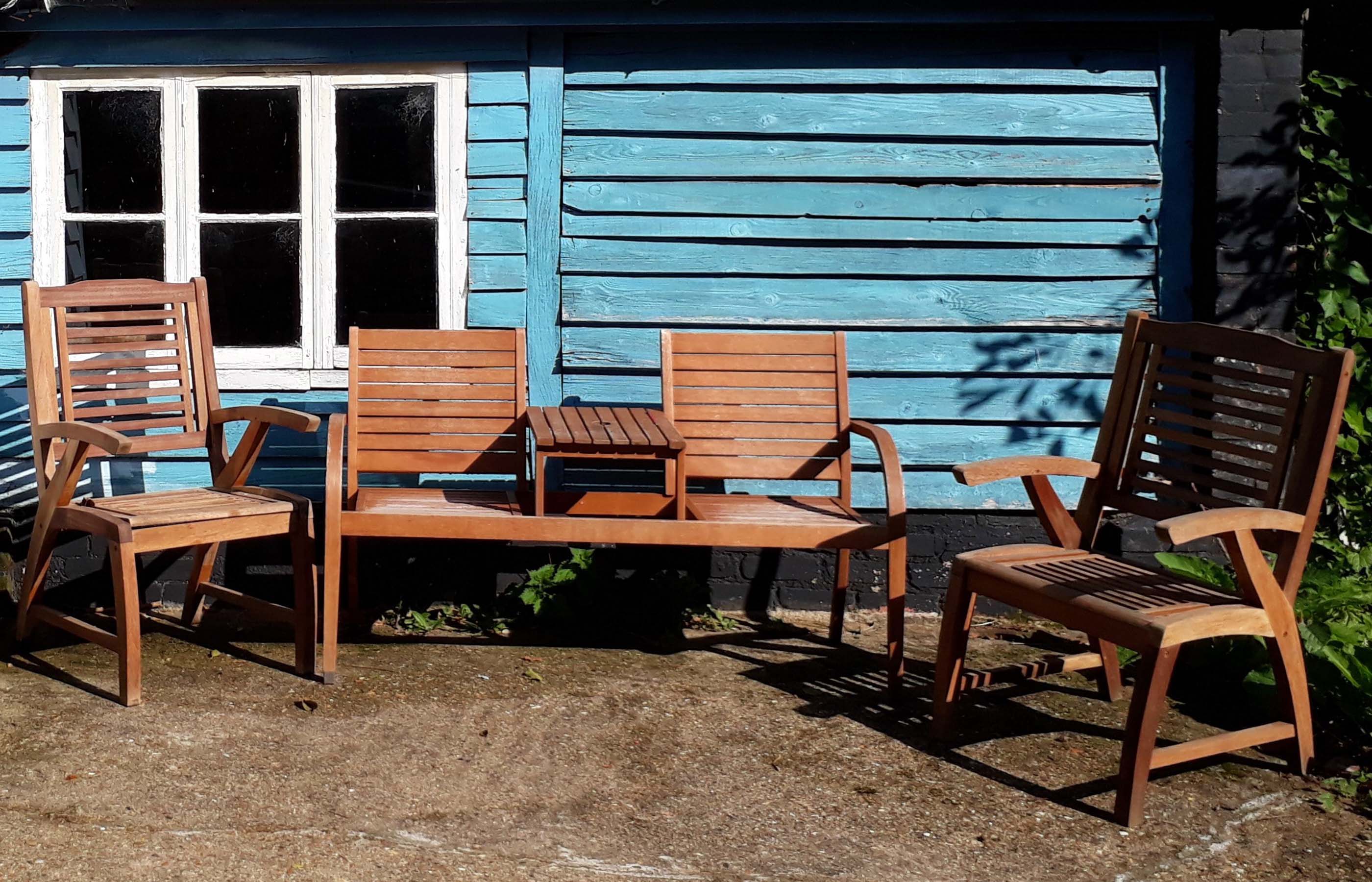 How to clean mould off your wooden garden furniture