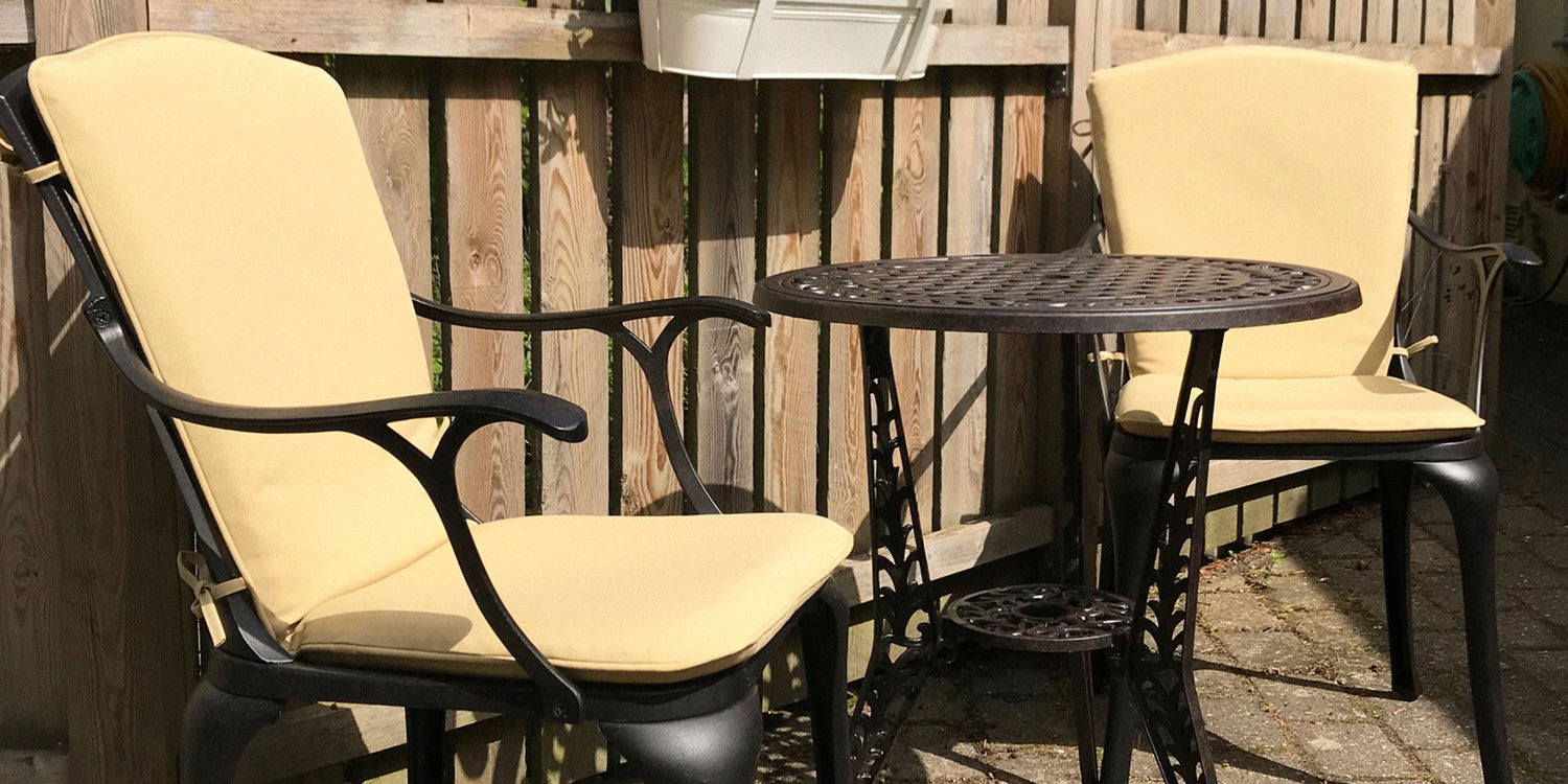 How to clean outdoor furniture cushion covers