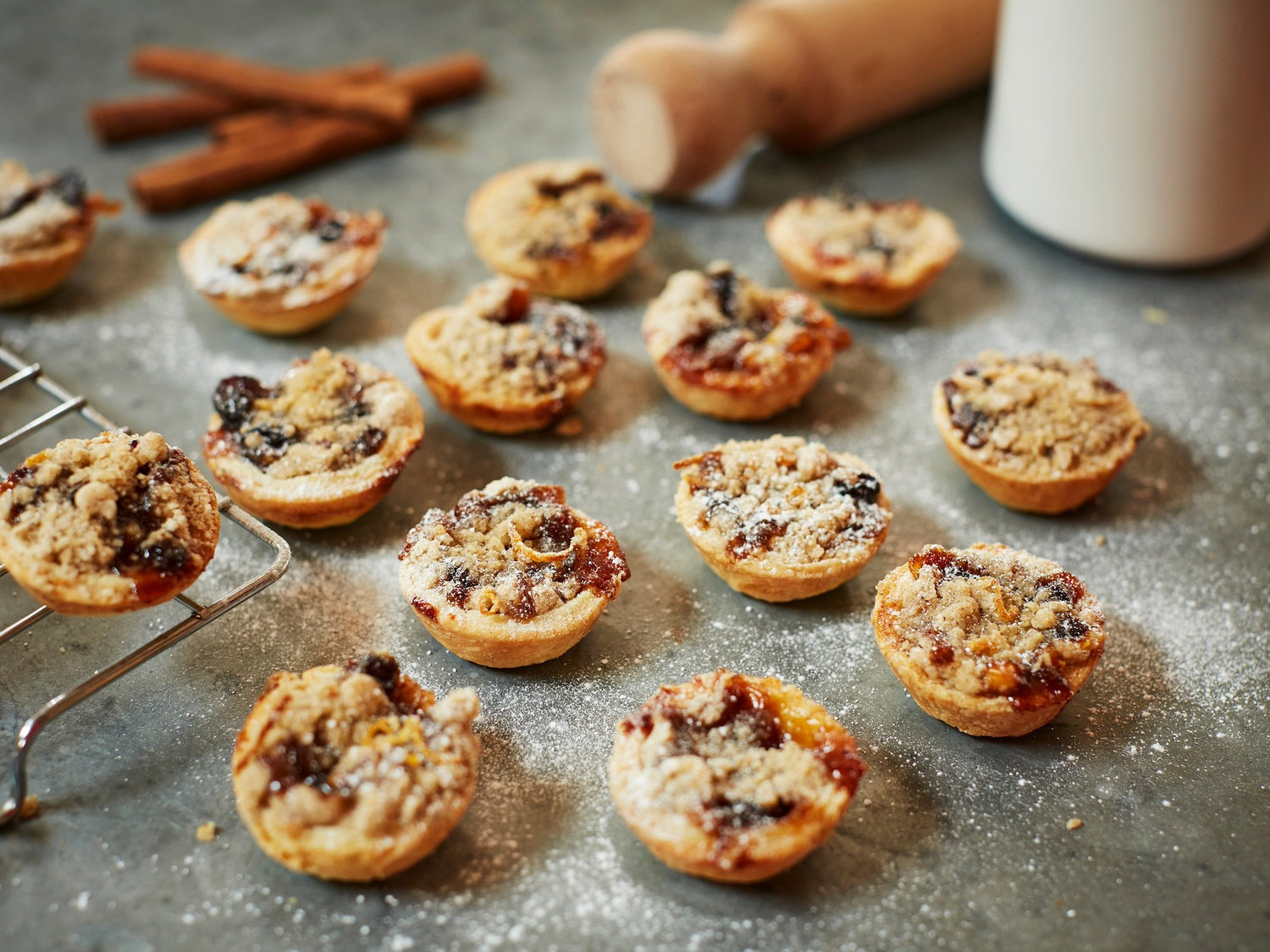 Ramona's festive vol-au-vents, blinis two ways and mince pie bites