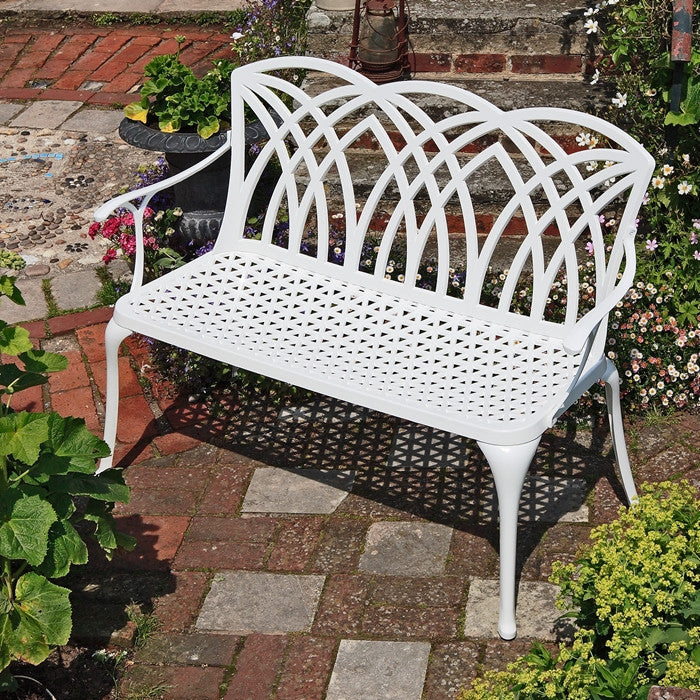 April Bench Set - White