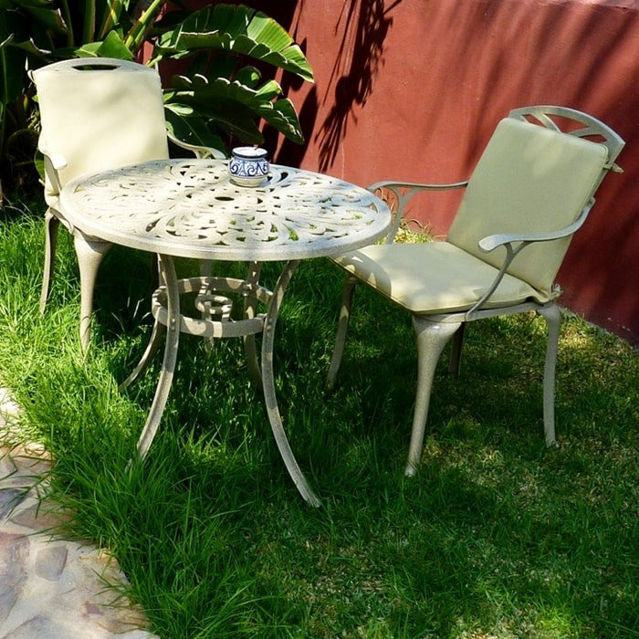 Jill Table 4 Seater Set - Sandstone