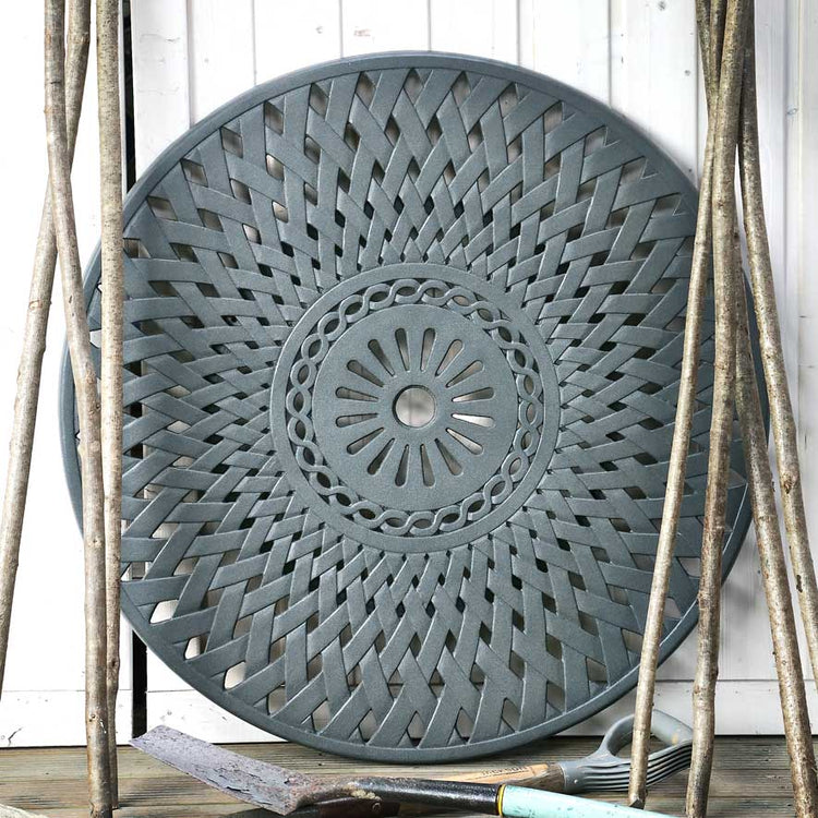 Lazy Susan Lattice 90cm - Slate