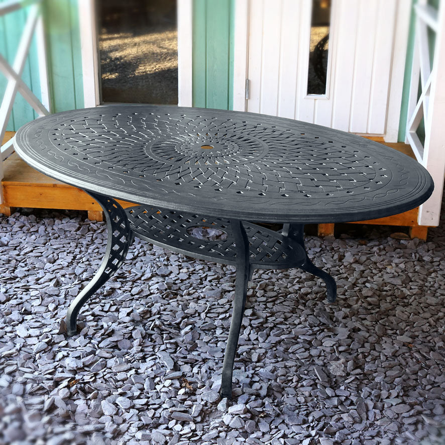 Charlotte Table - Slate Grey