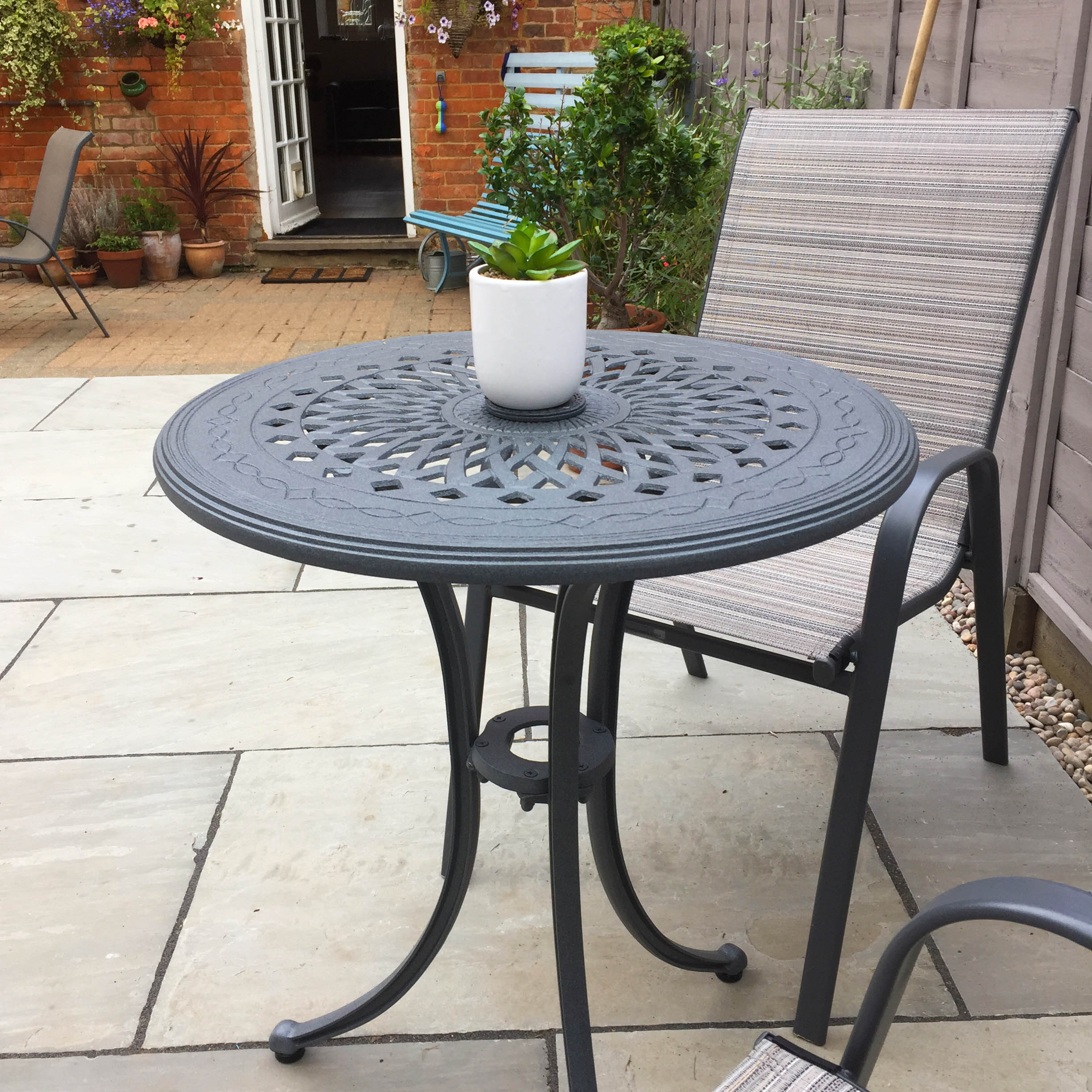 Ella Bistro Table - Slate