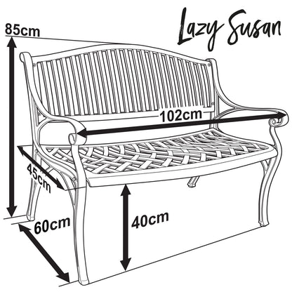 Grace Bench - White