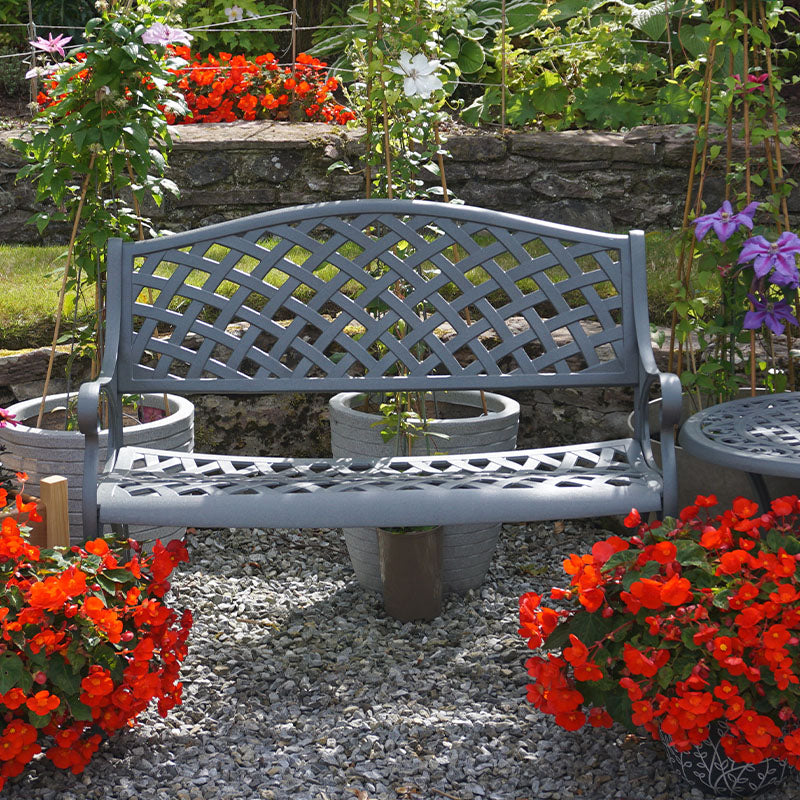 Jasmine Bench - Slate