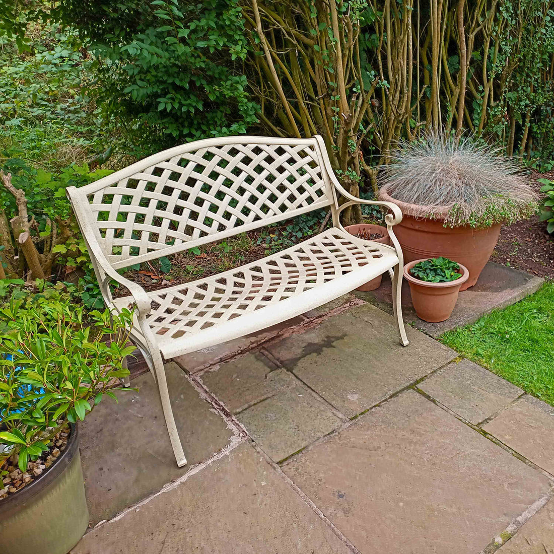 Jasmine Bench Set - Sandstone