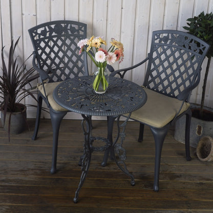 London Rose Table 2 Seater Set - Slate