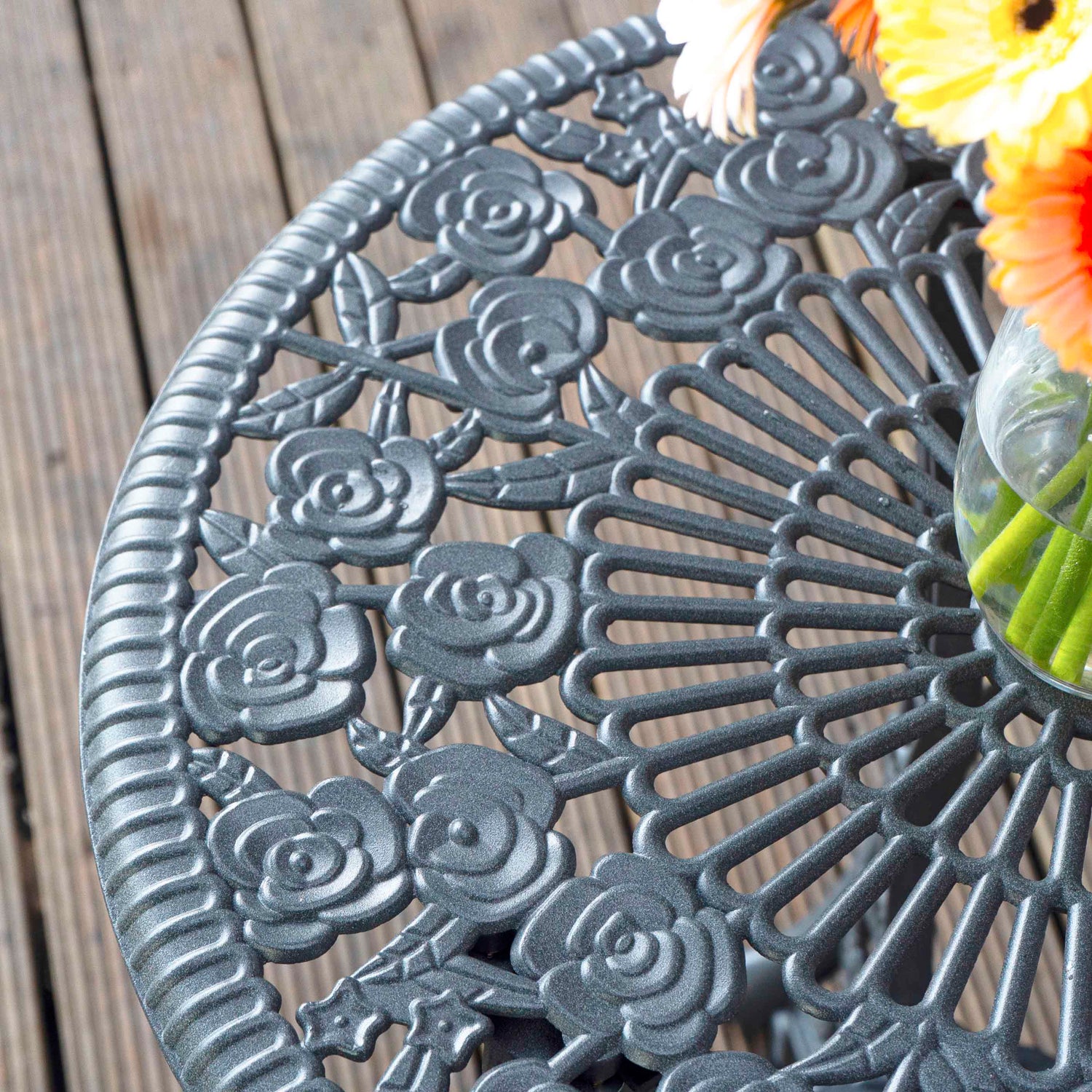 London Rose Table Only - Slate