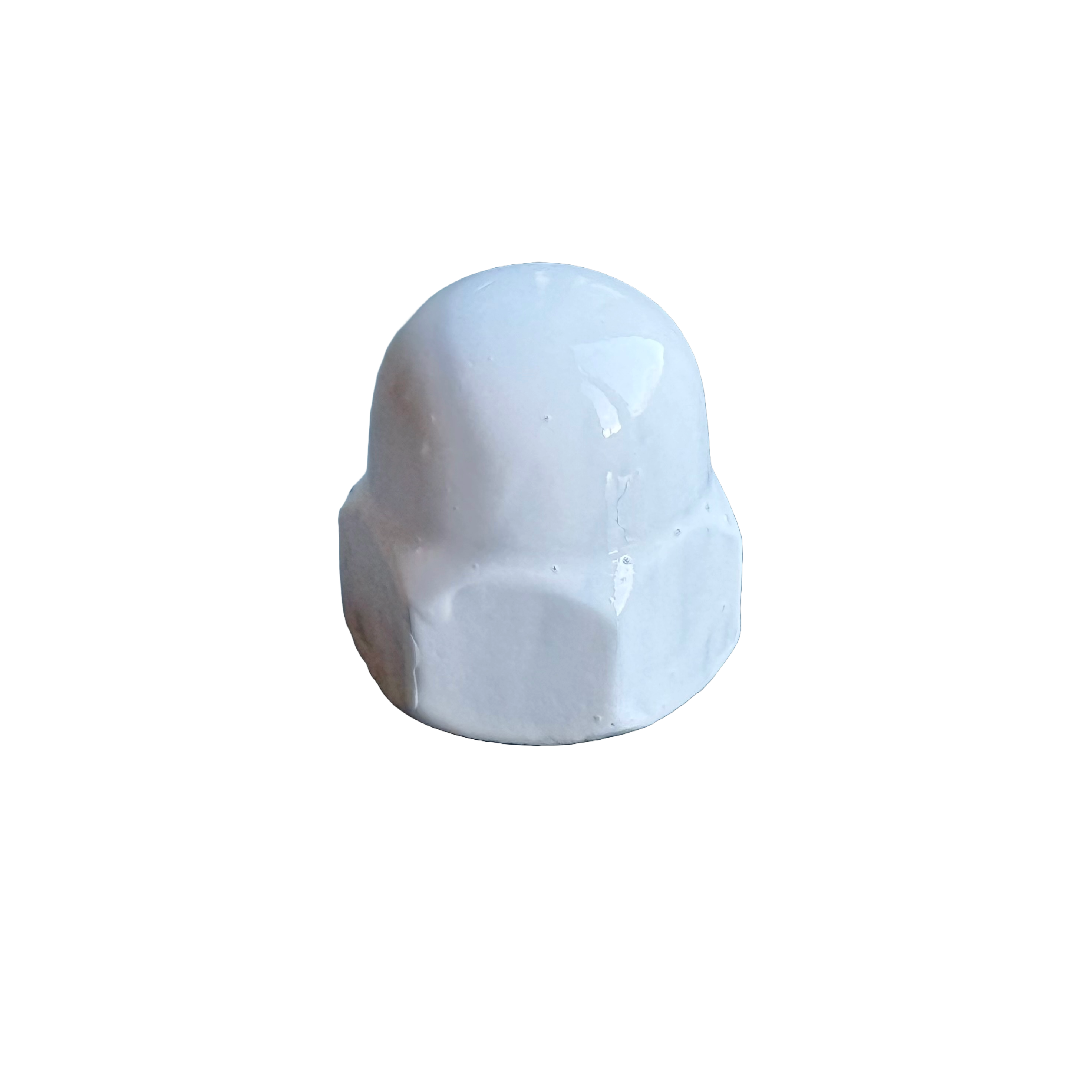 M12 Cap Nut Dome - White