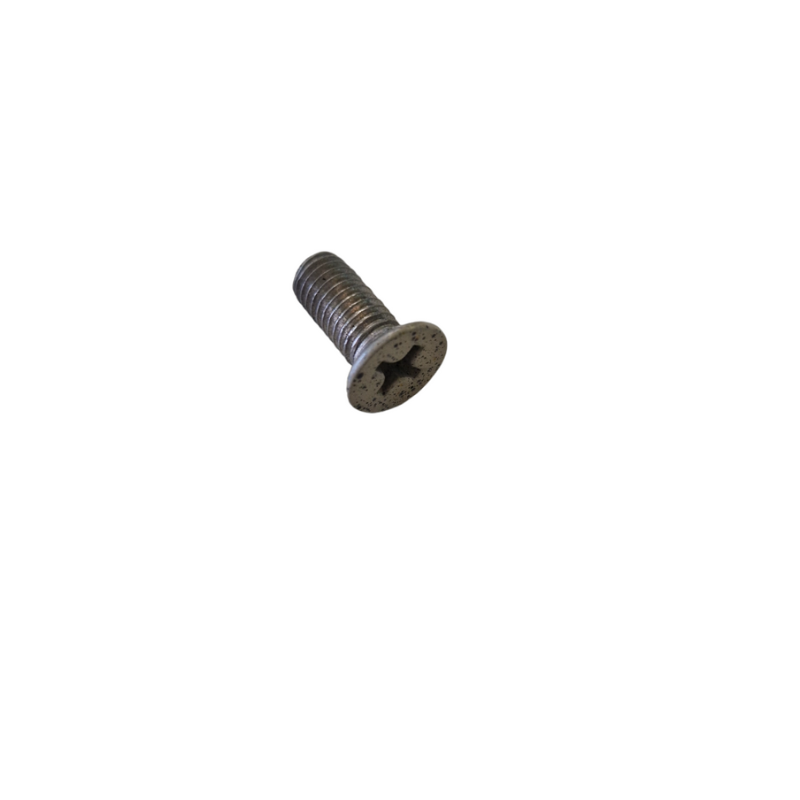 M6 55mm Countersunk Bolt - White