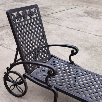 Rose Lounger - Antique Bronze