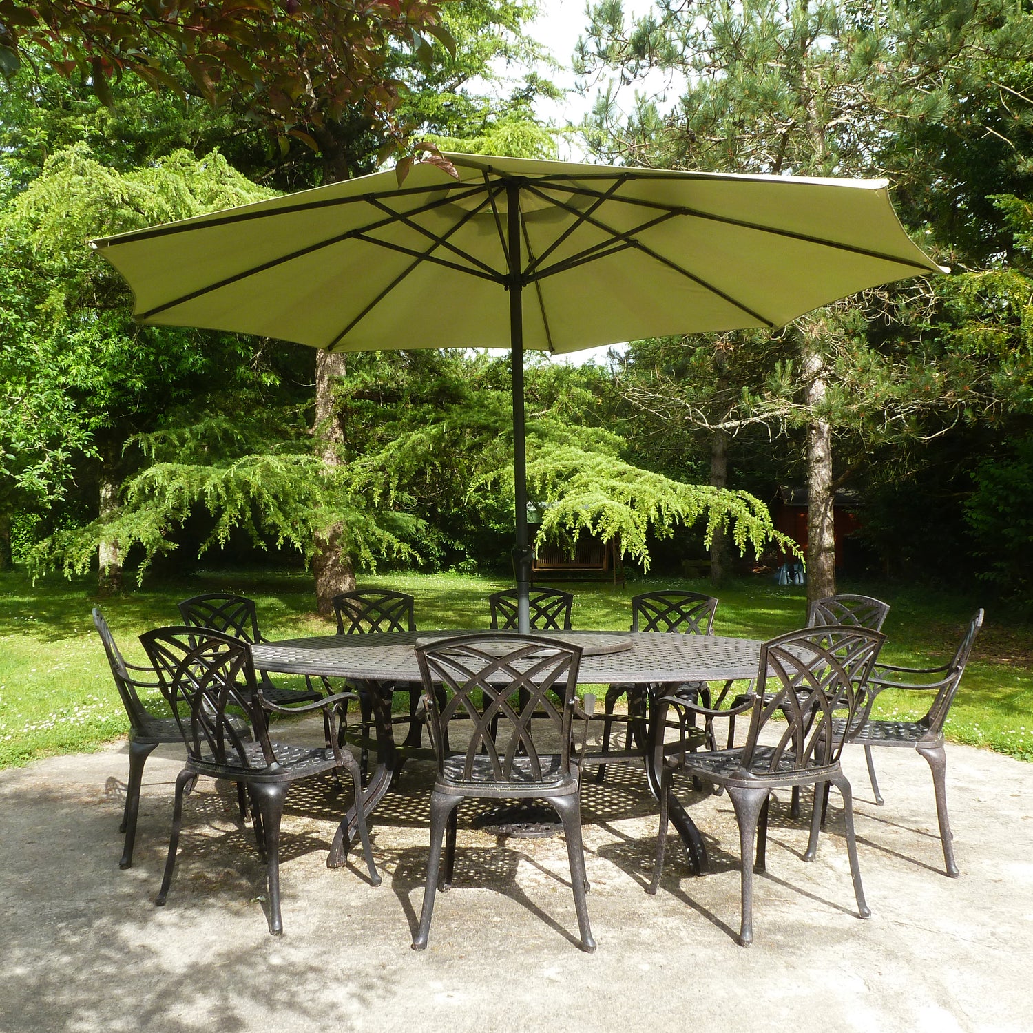 Parasol 3.5m - Green