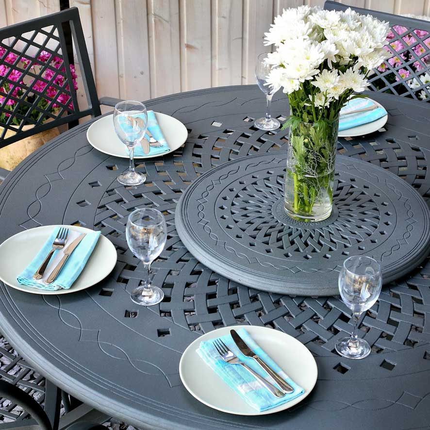 Amelia Table 8 Seater - Slate