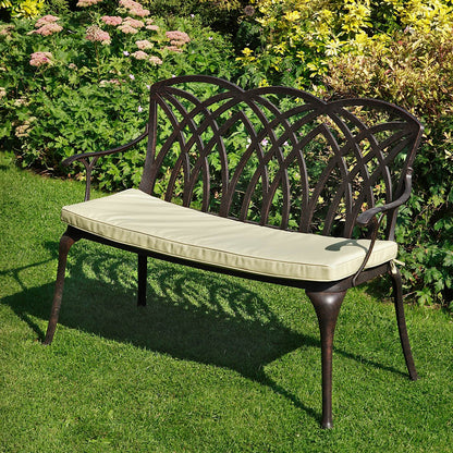 April Bench - Antique Bronze