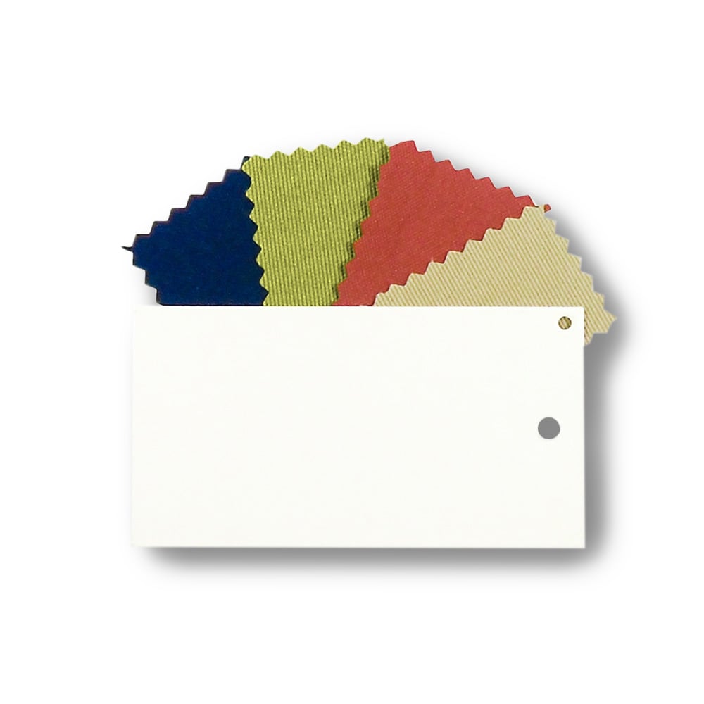 Classic Metal And Fabric Sample Pack Set - White