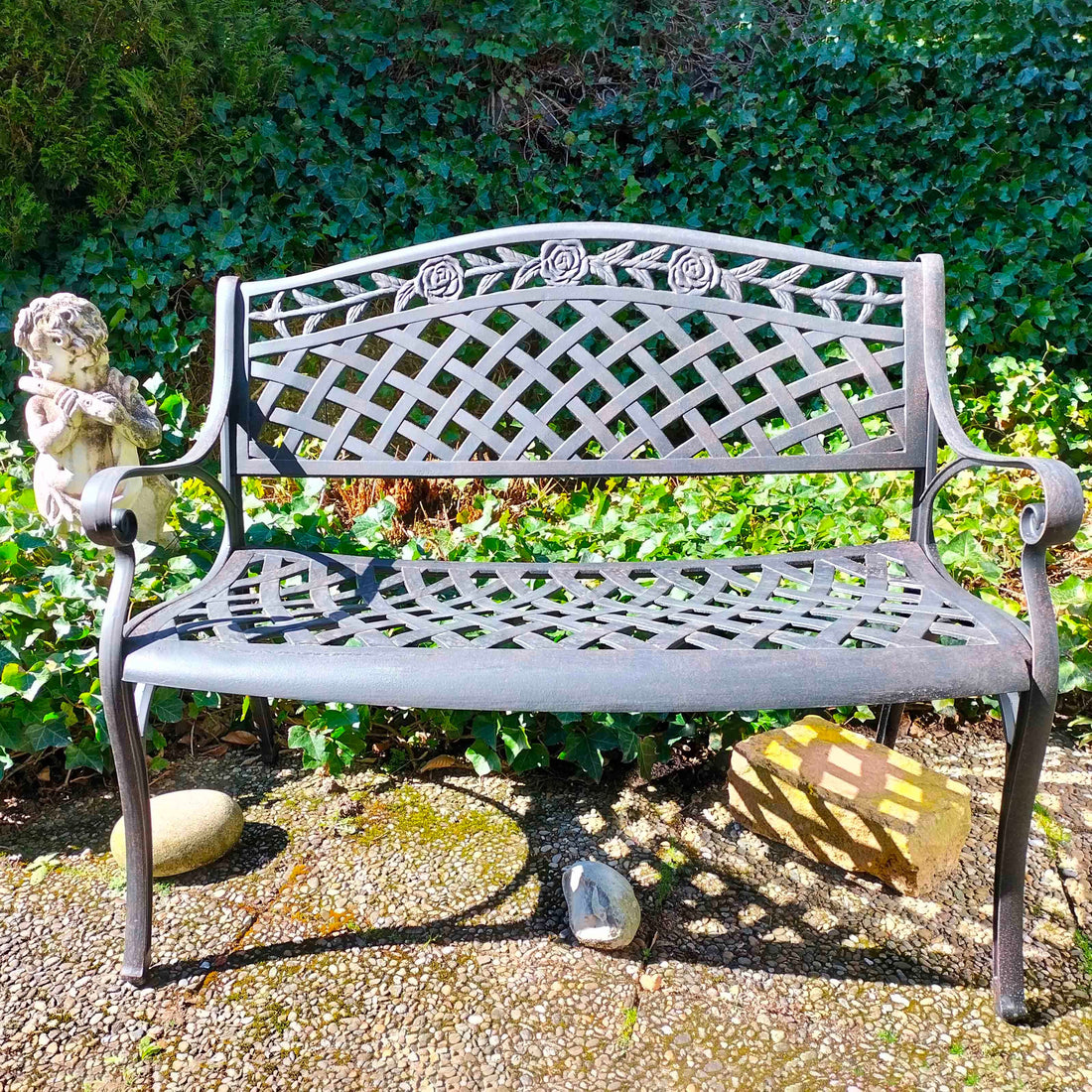 Rose Bench Set - Slate