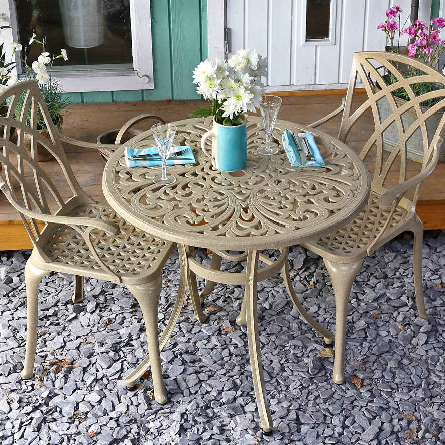 Jill Table 2 Seater Set - Sandstone