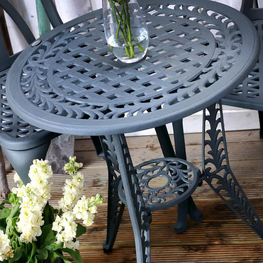 Ivy Bistro Table - Slate Grey