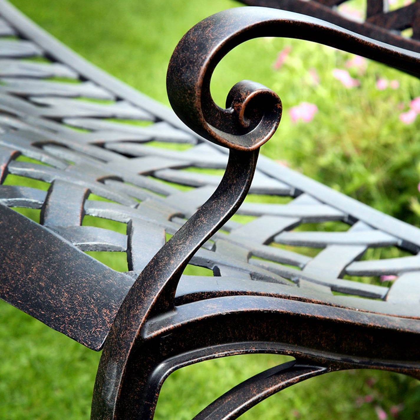 July Bench - Antique Bronze