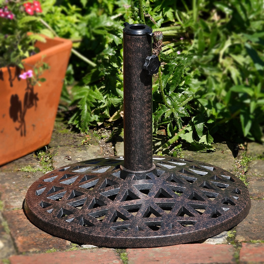 Parasol Base - Antique Bronze