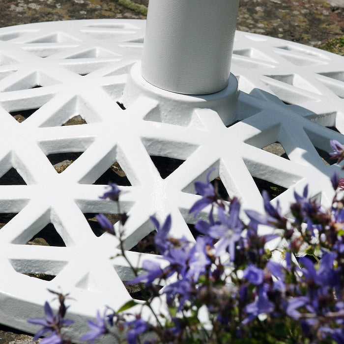 Parasol Base - White