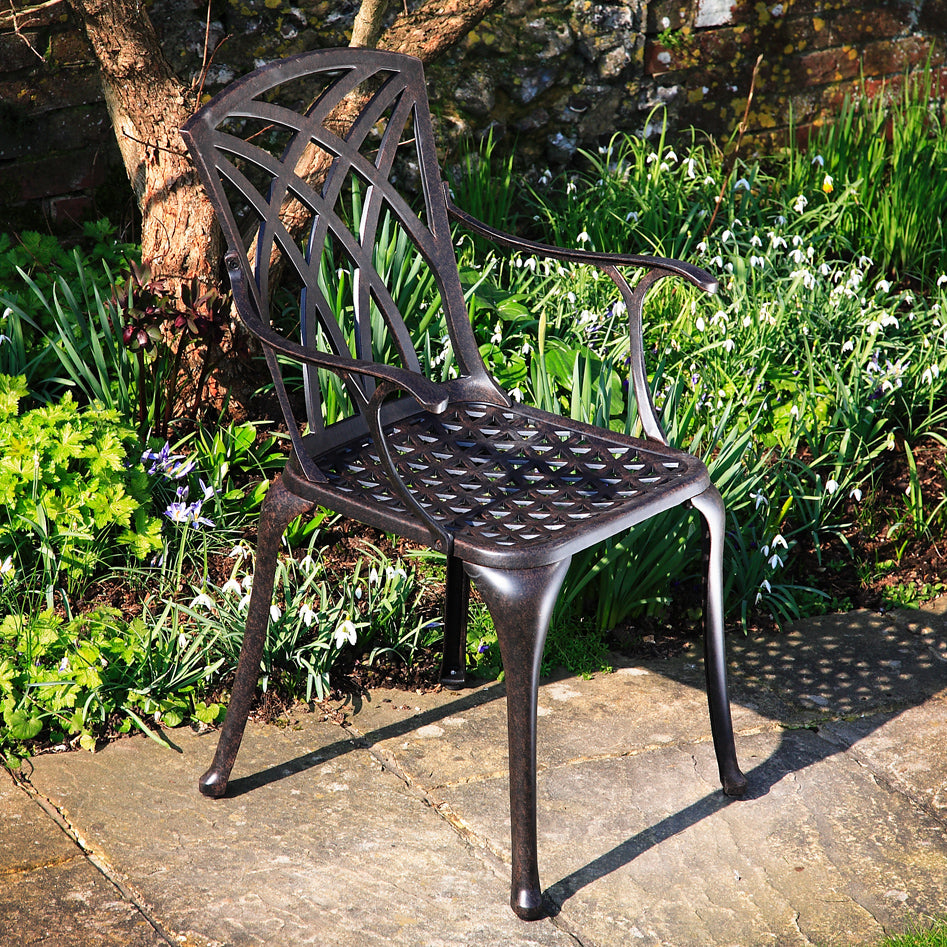 April Chair - Antique Bronze