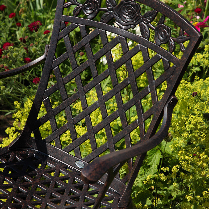 Rose Chair - Antique Bronze