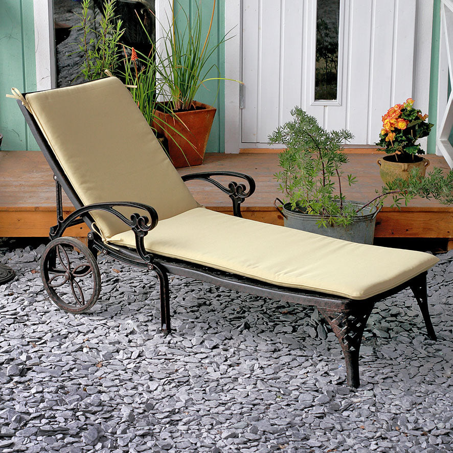 Lattice Lounger Cushion Stone