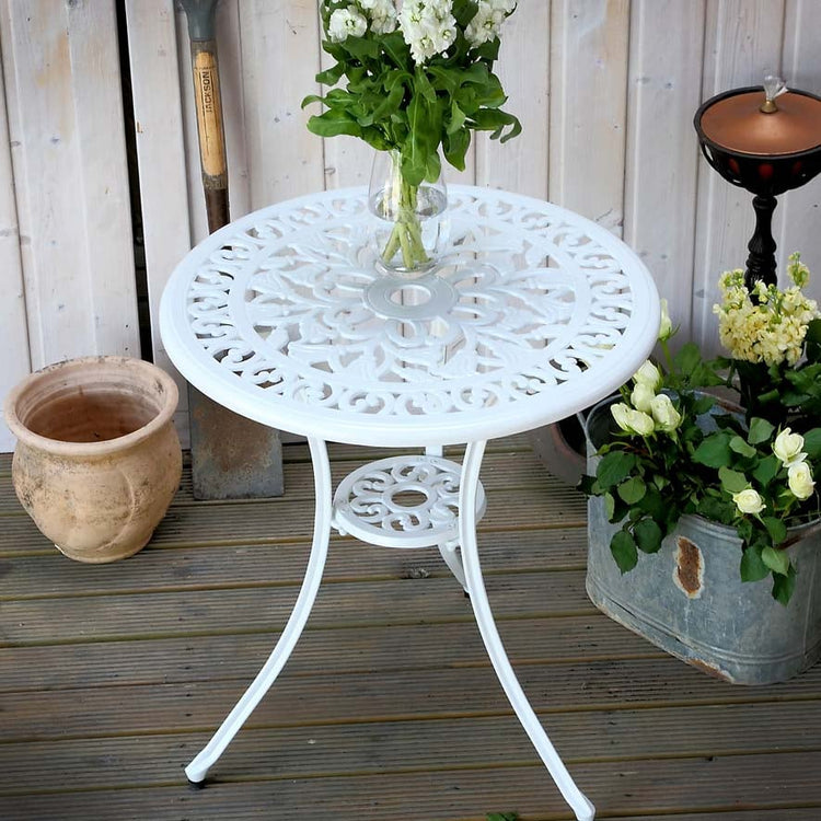 Tulip Bistro Table - White