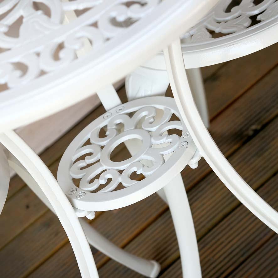 Tulip Bistro Table - White