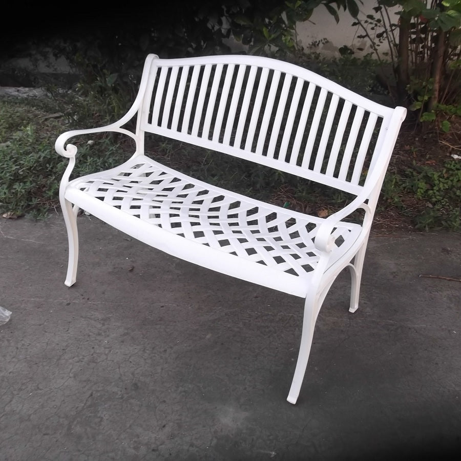 Grace Bench - White