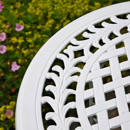 Ivy Bistro Set Table &amp; 2 Chairs - White