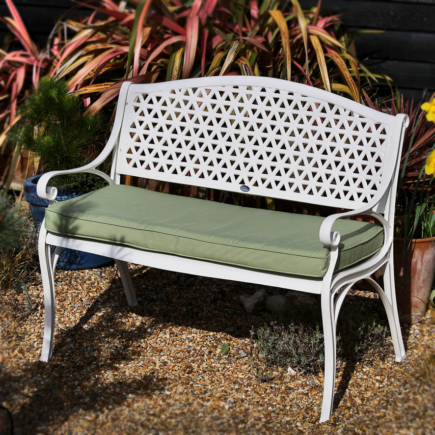 July Bench Set - White