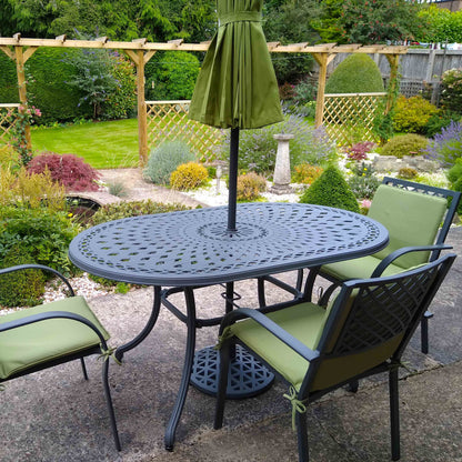 June Table 4 Seater Set - Slate