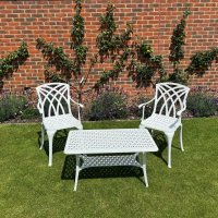 Claire Table - White (2 seater set)