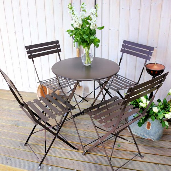 bistro set 4 chairs